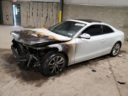 Salvage cars for sale from Copart Chalfont, PA: 2013 Audi A5 Premium