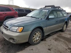 Salvage cars for sale at Littleton, CO auction: 2001 Subaru Legacy Outback H6 3.0 VDC