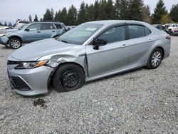 Salvage cars for sale from Copart Graham, WA: 2021 Toyota Camry LE