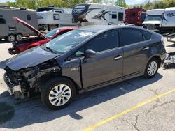 Salvage cars for sale from Copart Rogersville, MO: 2014 Toyota Prius PLUG-IN