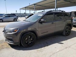Salvage cars for sale at Anthony, TX auction: 2020 Jeep Cherokee Latitude Plus
