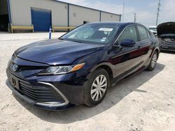 Salvage cars for sale at Haslet, TX auction: 2022 Toyota Camry LE