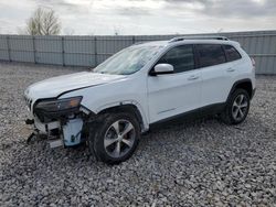 Jeep Vehiculos salvage en venta: 2020 Jeep Cherokee Limited