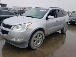 Salvage cars for sale at Grand Prairie, TX auction: 2010 Chevrolet Traverse LT