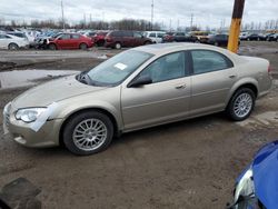 Salvage cars for sale from Copart Woodhaven, MI: 2004 Chrysler Sebring LXI