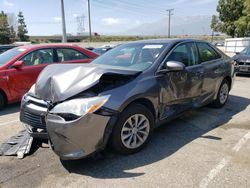 Salvage cars for sale at Rancho Cucamonga, CA auction: 2017 Toyota Camry LE