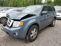 Salvage cars for sale from Copart Harleyville, SC: 2012 Ford Escape XLT