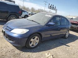 Honda Civic EX salvage cars for sale: 2005 Honda Civic EX