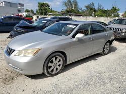 Salvage cars for sale from Copart Opa Locka, FL: 2009 Lexus ES 350