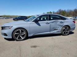 Honda Accord Sport salvage cars for sale: 2021 Honda Accord Sport