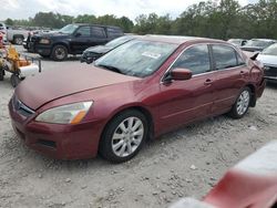 Salvage cars for sale from Copart Houston, TX: 2006 Honda Accord EX