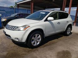 Nissan salvage cars for sale: 2007 Nissan Murano SL