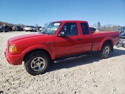 Salvage cars for sale from Copart West Warren, MA: 2001 Ford Ranger Super Cab