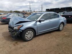 Salvage cars for sale at Colorado Springs, CO auction: 2012 Honda Accord LX