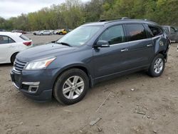 Salvage cars for sale at Marlboro, NY auction: 2013 Chevrolet Traverse LT