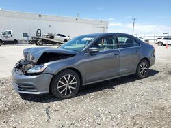 Salvage cars for sale at Farr West, UT auction: 2017 Volkswagen Jetta SE