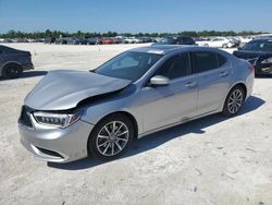 Salvage cars for sale from Copart Arcadia, FL: 2018 Acura TLX Tech