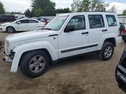 Salvage cars for sale at Finksburg, MD auction: 2012 Jeep Liberty Sport