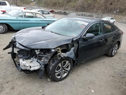 Salvage cars for sale from Copart Marlboro, NY: 2016 Honda Civic LX