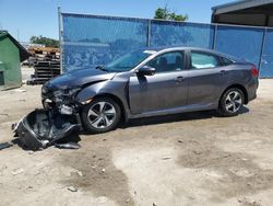 Salvage cars for sale from Copart Riverview, FL: 2019 Honda Civic LX