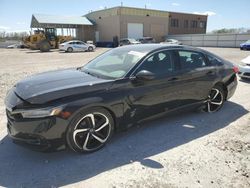 Salvage cars for sale at Kansas City, KS auction: 2021 Honda Accord Sport SE