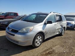 Salvage cars for sale at Brighton, CO auction: 2005 Toyota Sienna CE