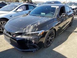 Salvage cars for sale from Copart Martinez, CA: 2022 Honda Civic SI