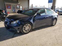 Salvage cars for sale at Fort Wayne, IN auction: 2011 Chevrolet Cruze ECO