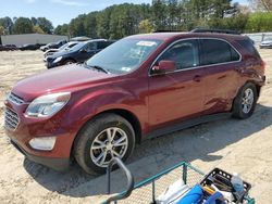 Salvage cars for sale at Seaford, DE auction: 2016 Chevrolet Equinox LT