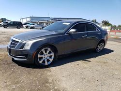 Salvage cars for sale from Copart San Diego, CA: 2015 Cadillac ATS Luxury