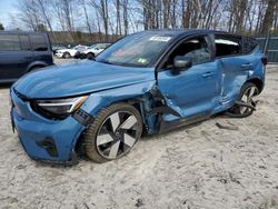 Salvage cars for sale at Candia, NH auction: 2022 Volvo C40 P8 Recharge Ultimate