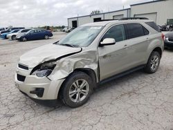 Salvage cars for sale from Copart Kansas City, KS: 2014 Chevrolet Equinox LT