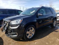 Salvage cars for sale at Elgin, IL auction: 2017 GMC Acadia Limited SLT-2