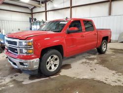 Salvage cars for sale from Copart Lansing, MI: 2015 Chevrolet Silverado K1500 LT