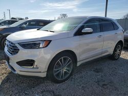 Ford salvage cars for sale: 2019 Ford Edge Titanium