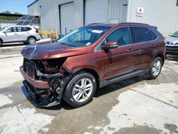 Salvage cars for sale at New Orleans, LA auction: 2015 Ford Edge SEL