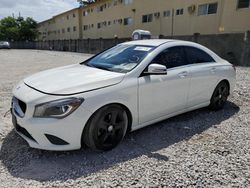 Salvage cars for sale from Copart Opa Locka, FL: 2016 Mercedes-Benz CLA 250 4matic