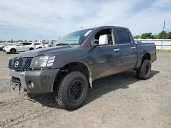 Salvage cars for sale from Copart Sacramento, CA: 2005 Nissan Titan XE