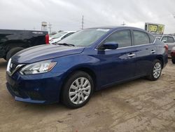 Salvage cars for sale at Chicago Heights, IL auction: 2019 Nissan Sentra S