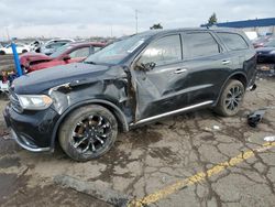Salvage cars for sale at Woodhaven, MI auction: 2014 Dodge Durango SXT