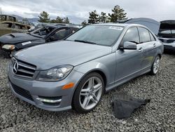 Salvage cars for sale from Copart Reno, NV: 2014 Mercedes-Benz C 300 4matic