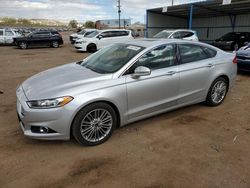 Salvage cars for sale at Colorado Springs, CO auction: 2016 Ford Fusion SE