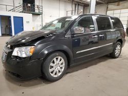 Salvage cars for sale from Copart Blaine, MN: 2012 Chrysler Town & Country Touring L