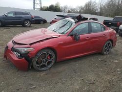 Salvage cars for sale at Windsor, NJ auction: 2023 Alfa Romeo Giulia TI