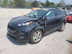Salvage cars for sale at Madisonville, TN auction: 2017 KIA Sportage LX
