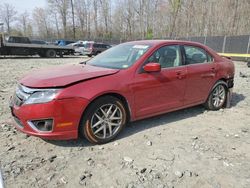 Ford salvage cars for sale: 2010 Ford Fusion SEL