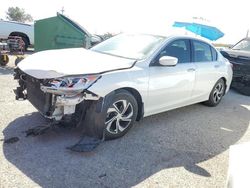 Salvage cars for sale at Tucson, AZ auction: 2017 Honda Accord LX