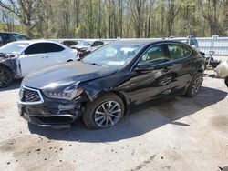 Acura TLX Vehiculos salvage en venta: 2018 Acura TLX Tech