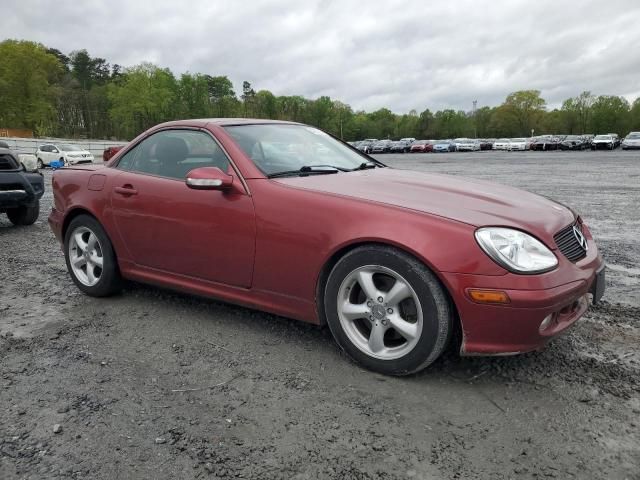 2004 Mercedes-Benz SLK 320