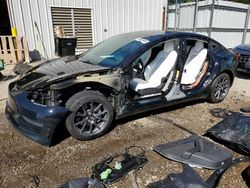 Salvage cars for sale from Copart Austell, GA: 2022 Tesla Model 3